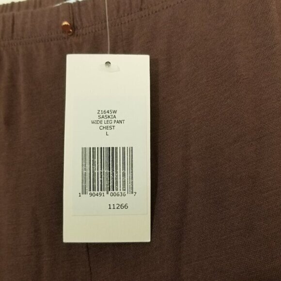 NWT Eberjey Saskia Wide Leg Pajama Pants Size L - Picture 4 of 6